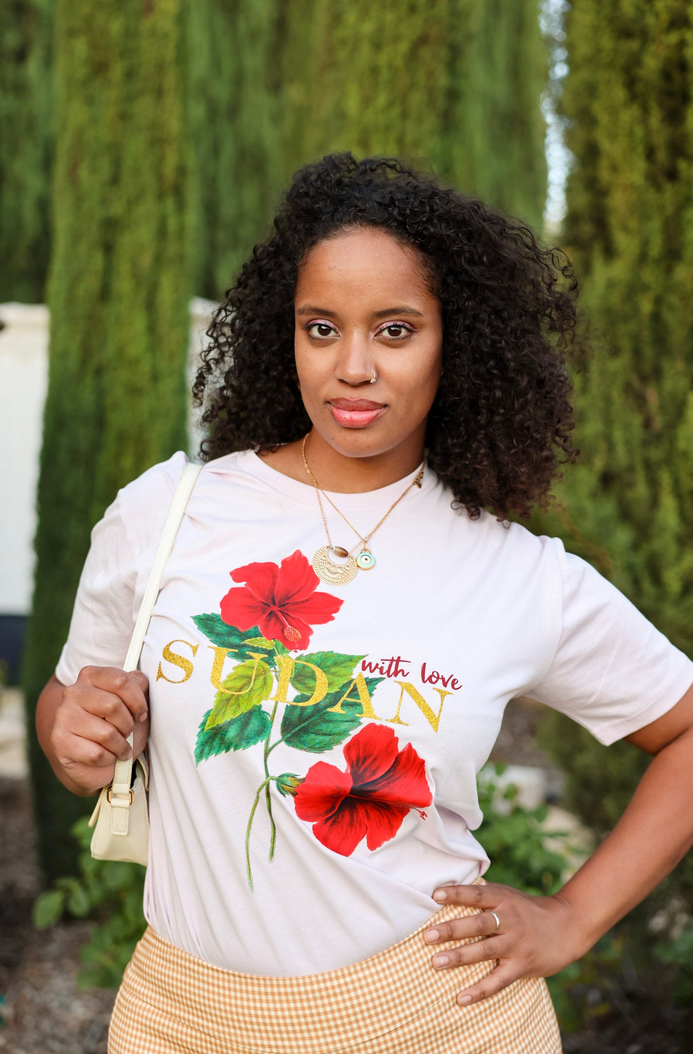 Hibiscus Stem Bloom | Adult Short Sleeve T-Shirt