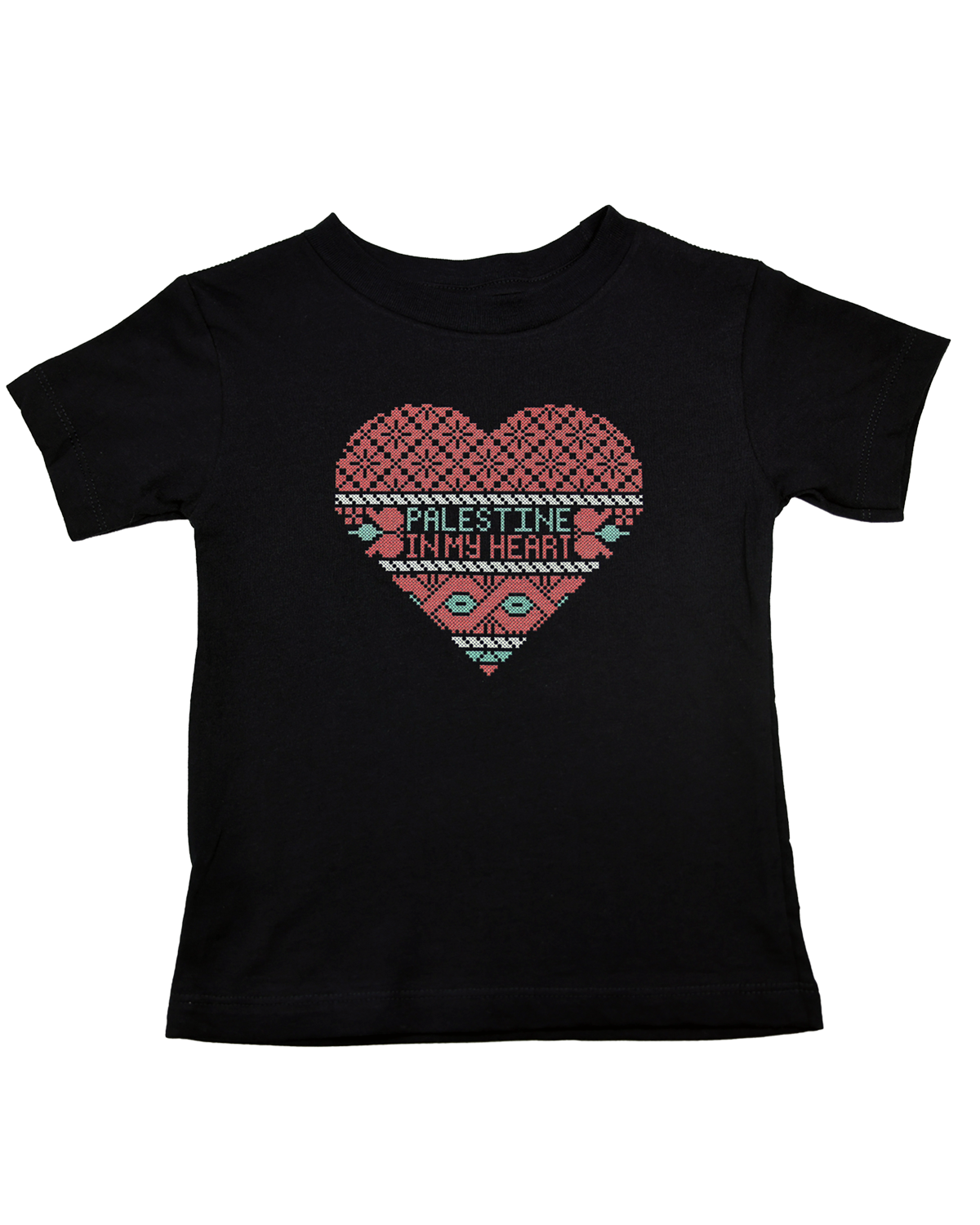 Palestine in my Heart | Kid Girl T-Shirt