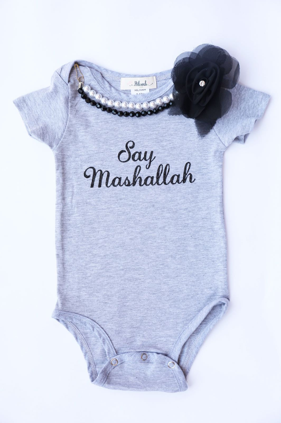 "Say Mashallah" Onesie- Baby Girl - Hilwah