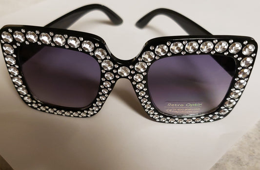 Girl's rhinestone sunglasses - Hilwah