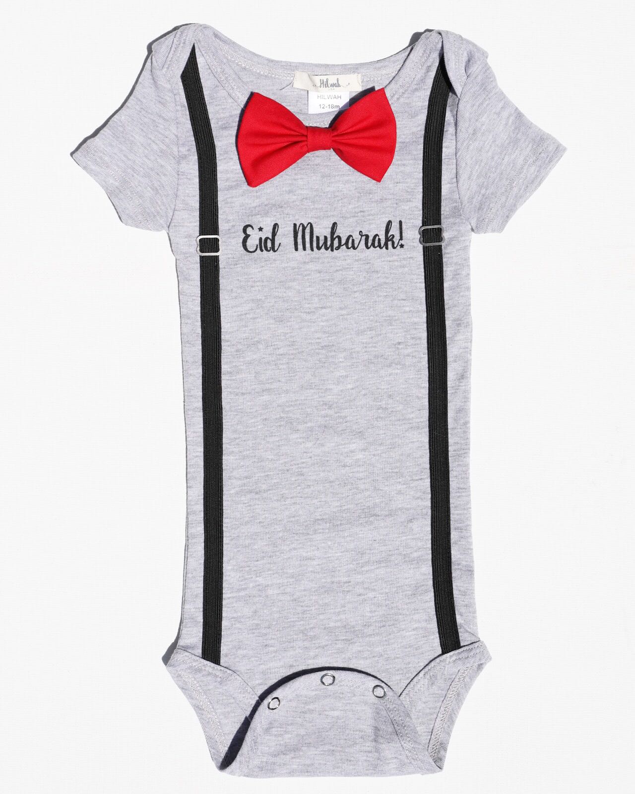 Eid Mubarak Boy Onesie - Baby - Hilwah