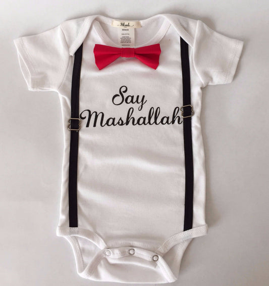 Say Mashallah Onesie - Baby - Hilwah