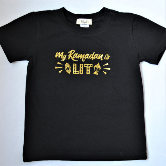 "MY Ramadan is LIT" T-shirt or set - Hilwah