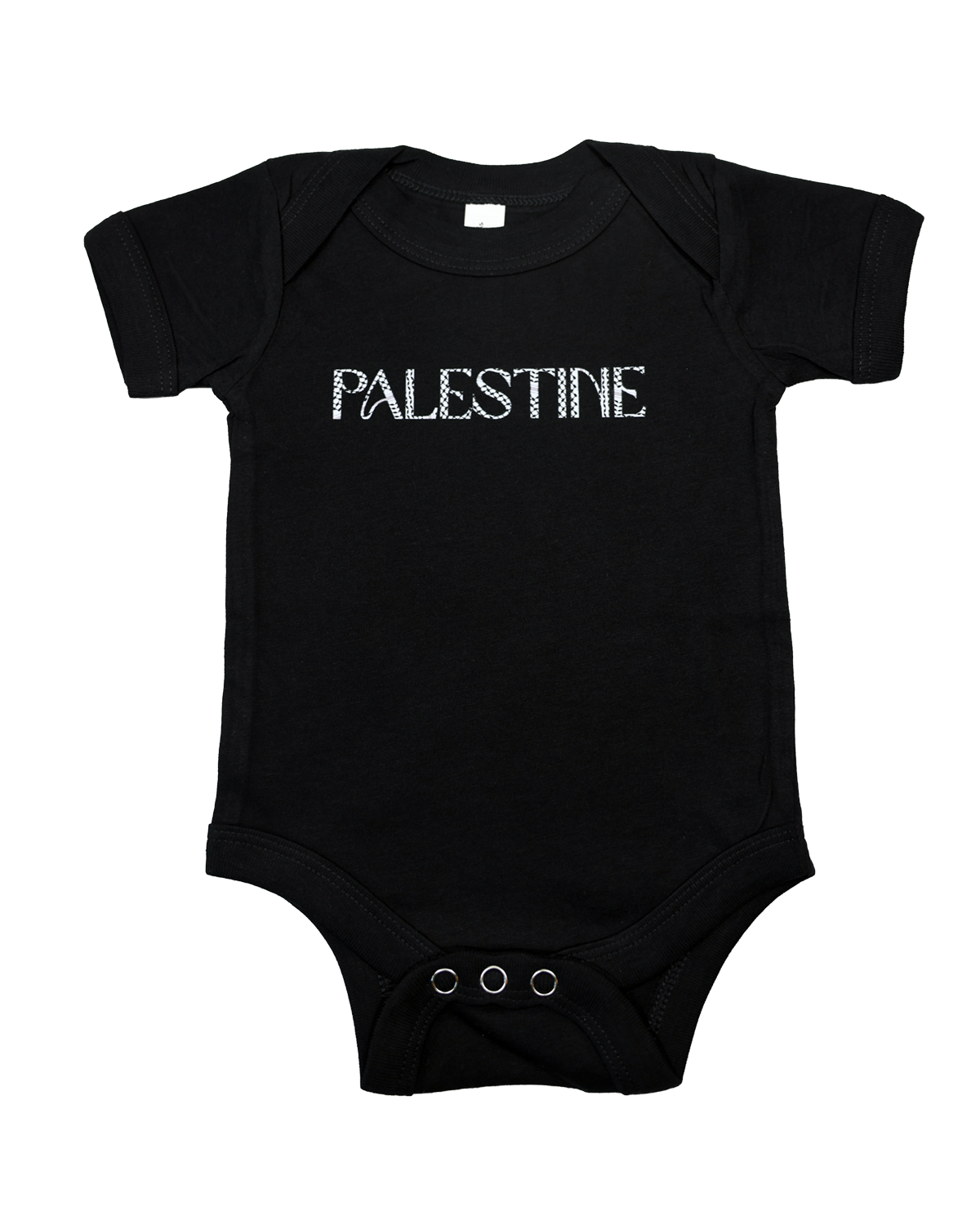 Palestine Keffiyeh Letters | Baby Onesie