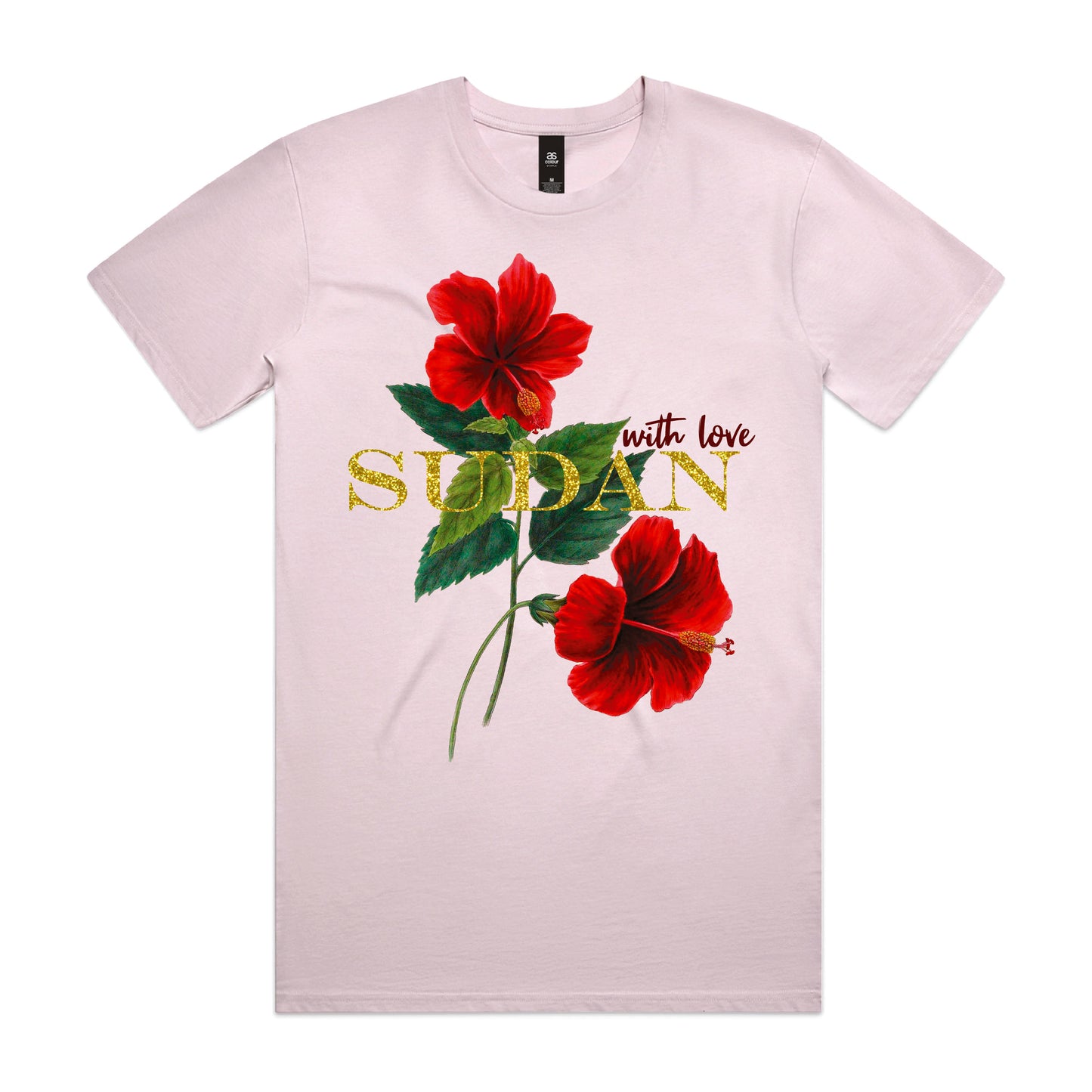 Hibiscus Stem Bloom | Adult Short Sleeve T-Shirt