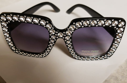 Girl's rhinestone sunglasses - Hilwah 
