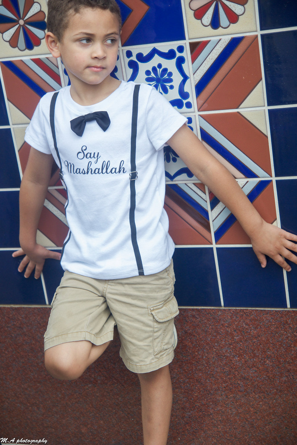 Say Mashallah Boy's T-shirt - Hilwah 