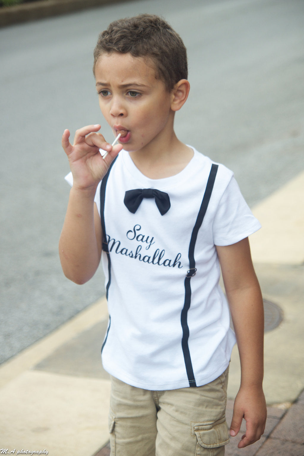 Say Mashallah Boy's T-shirt - Hilwah 