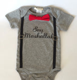 Say Mashallah Onesie - Baby - Hilwah 