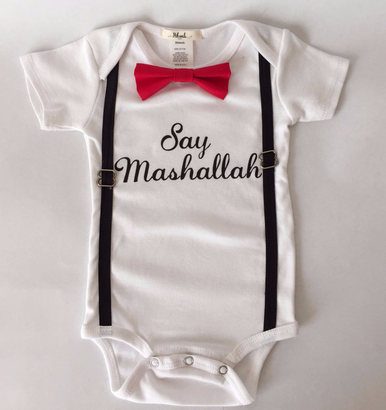 Say Mashallah Onesie - Baby - Hilwah 