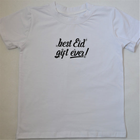 "BEST EID GIFT EVER!" Boy T-shirt 2T-10 yrs - Hilwah 