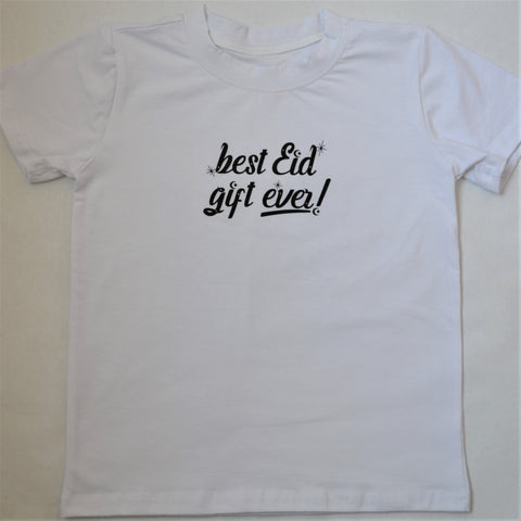 "BEST EID GIFT EVER!" Boy T-shirt 2T-10 yrs - Hilwah 