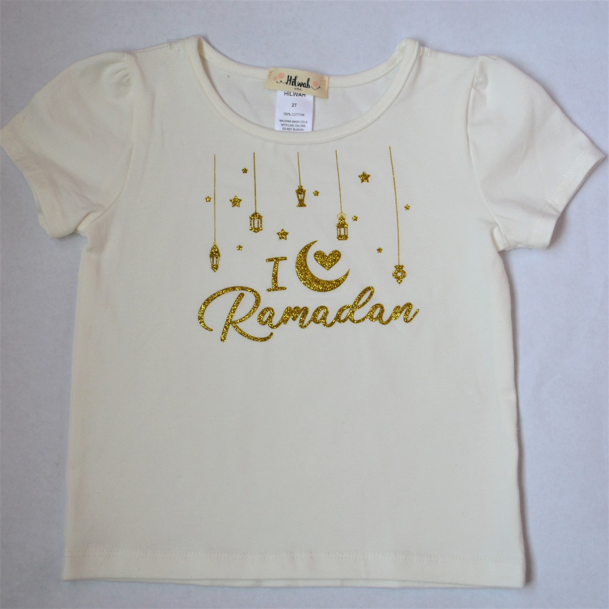"I love Ramadan" Girl T-shirt - Hilwah 