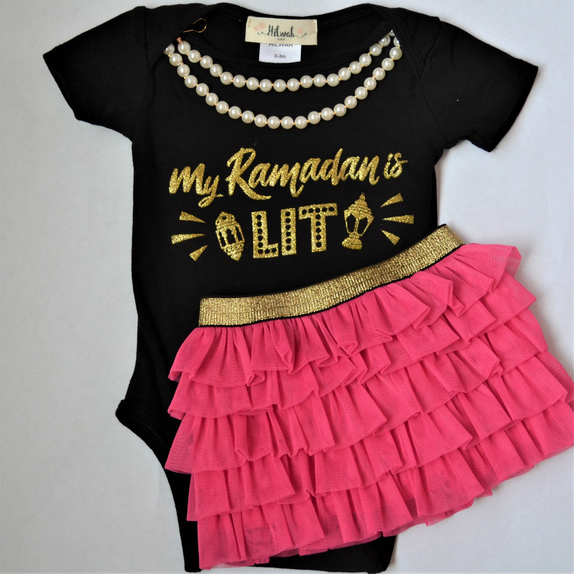 "MY Ramadan is LIT" Onesie or Set - Hilwah 